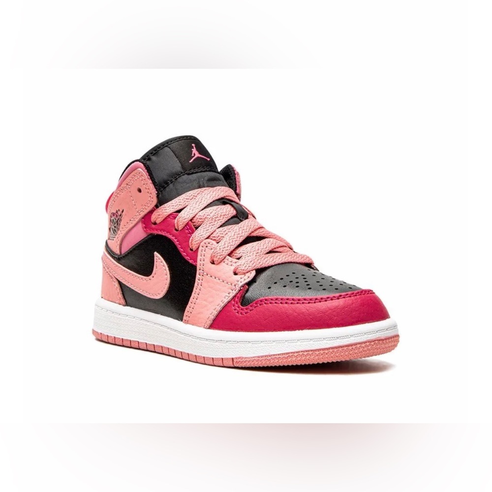 Jordan Kids Jordan 1 Mid "Coral Chalk" sneakers 1Y